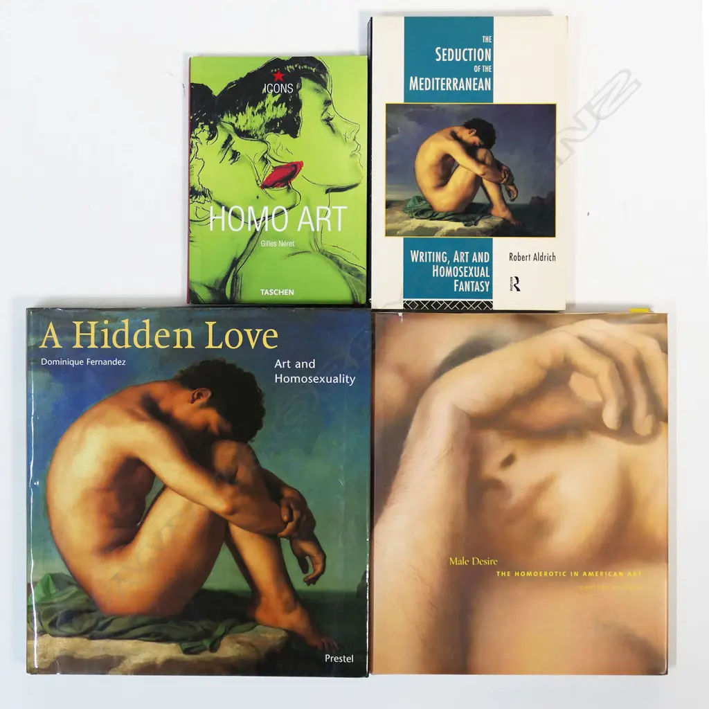 FOUR PUBLICATIONS RELATING TO HOMOSEXUALITY IN ART Image 1++
